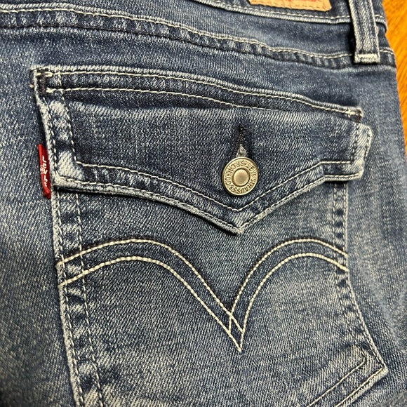 Levi’s 524 Too Superlow jeans.  Size 17 medium but length had been cut. - Picture 6 of 14